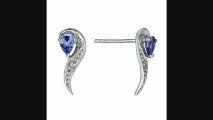 9ct White Gold Tanzanite & Diamond Earrings Review