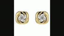 9ct Yellow Gold Diamond Stud Earrings Review
