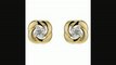 9ct Yellow Gold Diamond Stud Earrings Review