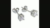 9ct White Gold Half Carat Stud Earrings Review
