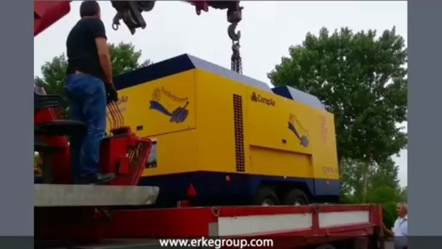 ERKE Dış Ticaret ltd., CompAir C210 - TS12 TurboScrew Diesel Portable Compressor - Zemintaş - erkegroup.com