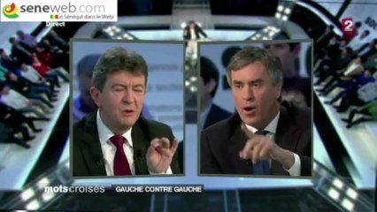 Violente Altercation Entre Jean Luc Mélenchon Et Jérôme Cahuzac Sur France2