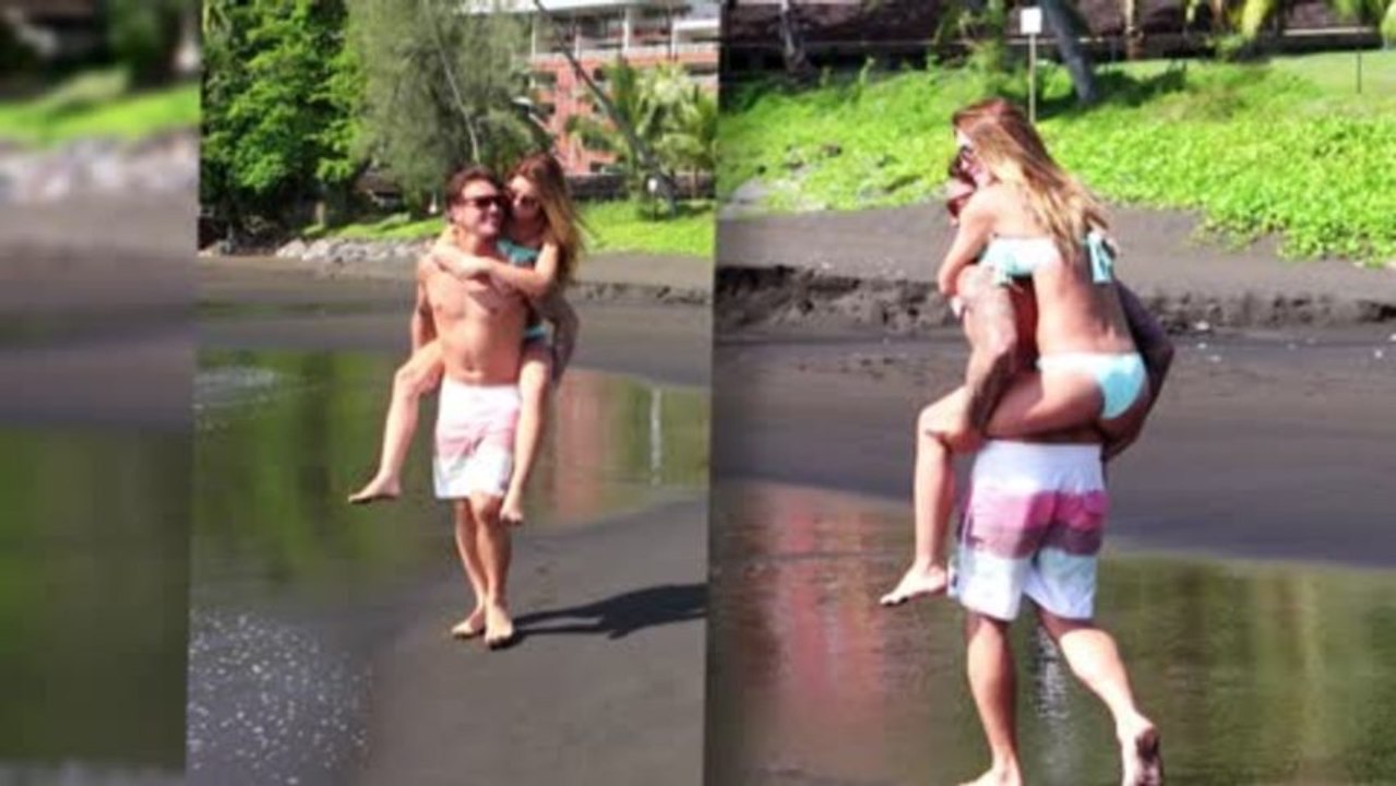 Audrina Patridge im Bikini auf Tahiti