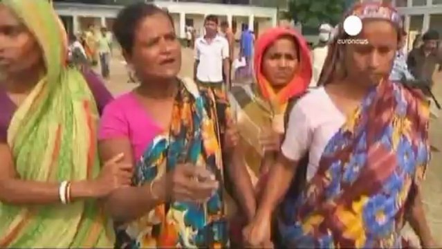 Woman pulled from rubble in Bangladesh factory disaster