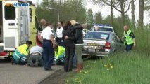 Twee gewonden bij ongeluk met motor in Slochteren - RTV Noord