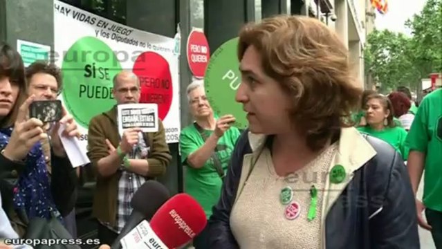 Ada Colau: Llevamos más de 650 desahucios parados