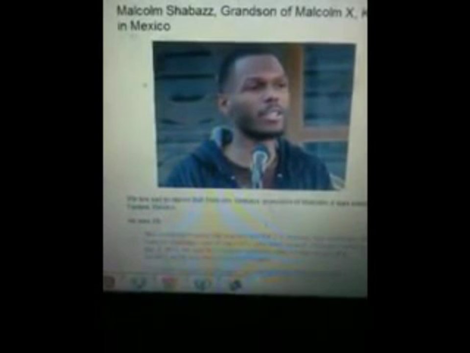 Black Conscious' Failure 2 Protect Malcolm Shabazz