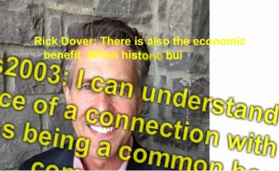 Rick Dover Talks About Historic Preservation