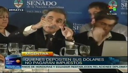 Argentina busca regularizar los dólares no declarados