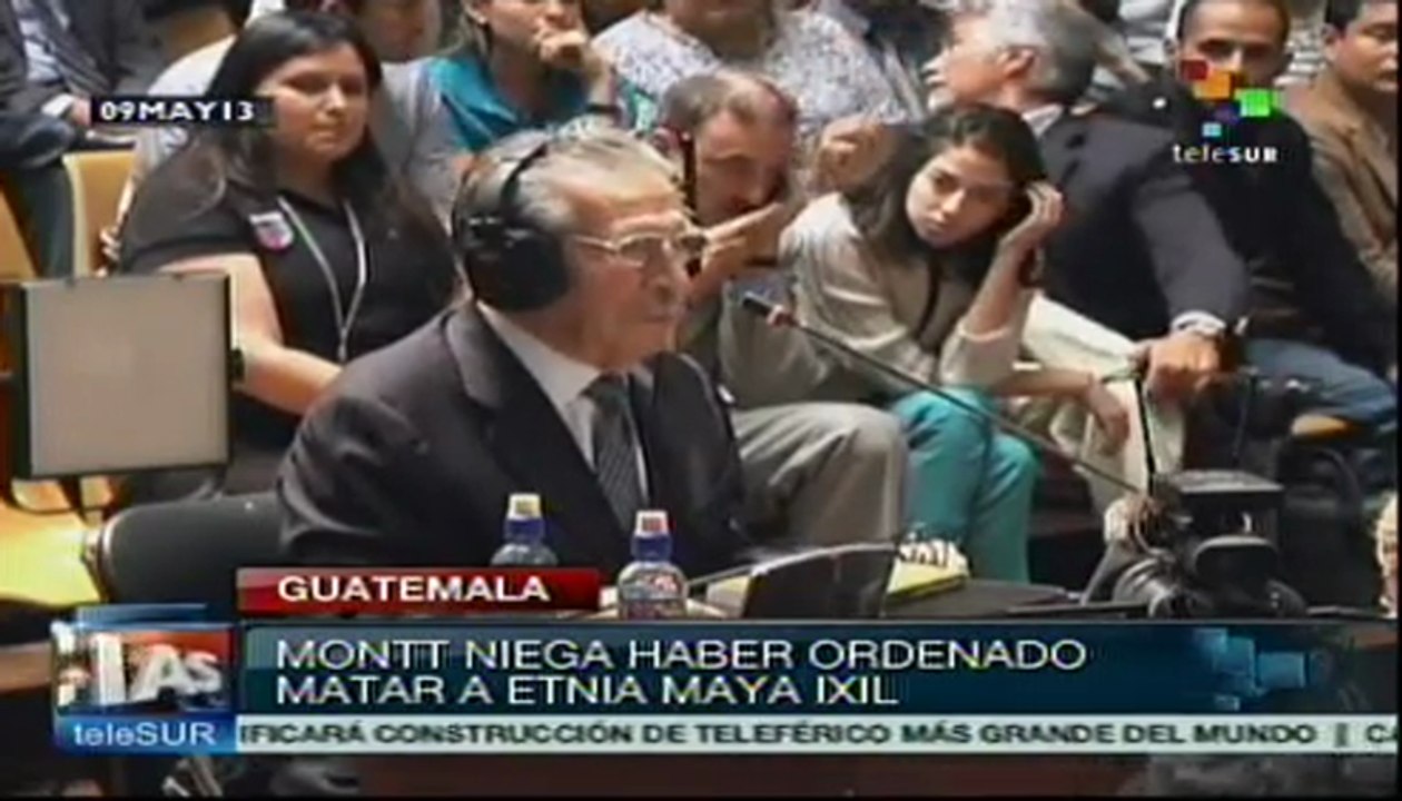 Juicio contra Ríos Montt llega a su etapa final