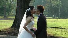Wedding kiss