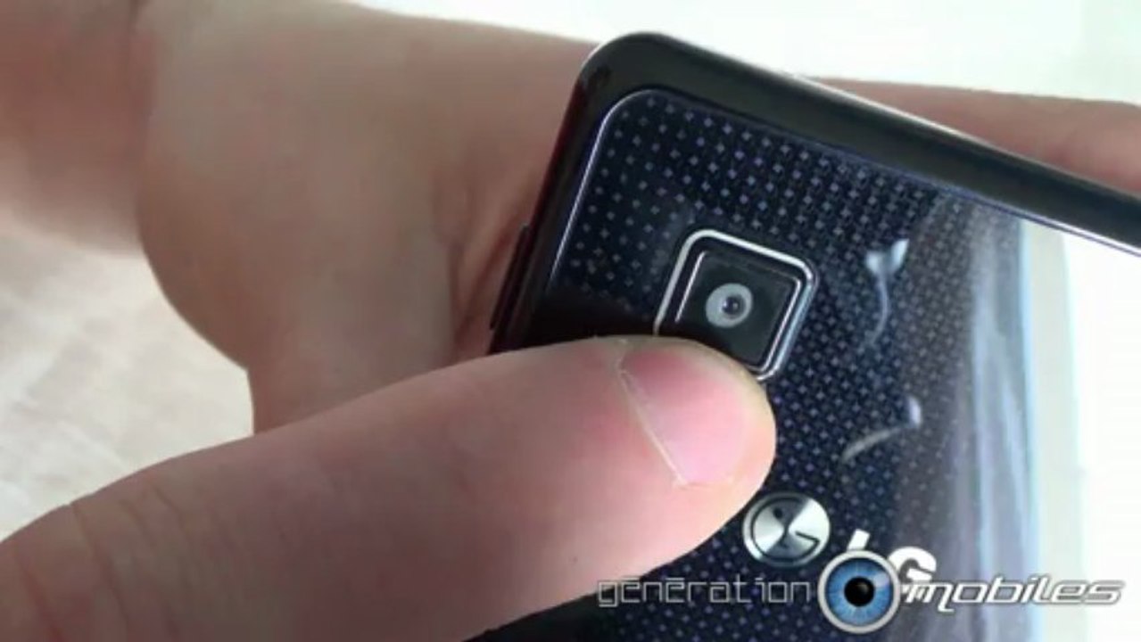 Test du LG Optimus G  : Design