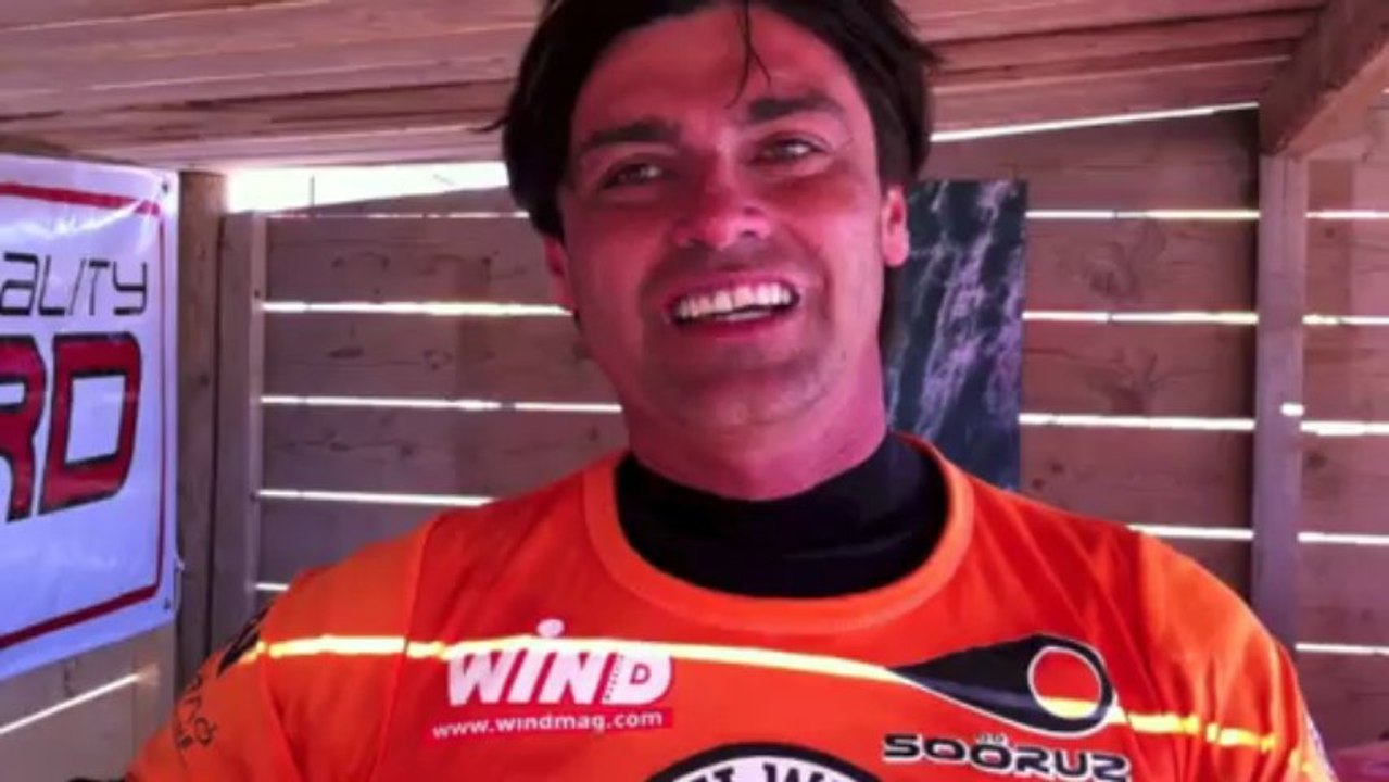 Défi Wind 2013 - Interview Andrea Cucchi, winner of the 2nd race