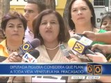 Diputada Dinorah Figuera considera que Plan a Toda Vida Venezuela ha fracasado