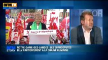BFM STORY: Notre-Dame-des-Landes, les eurodéputés EELV participeront à la chaîne humaine - 10/05