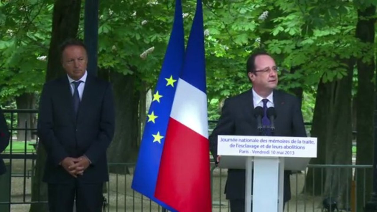 Cérémonie de la Journée nationale des mémoires de la traite, de l'esclavage et  de leurs abolitions