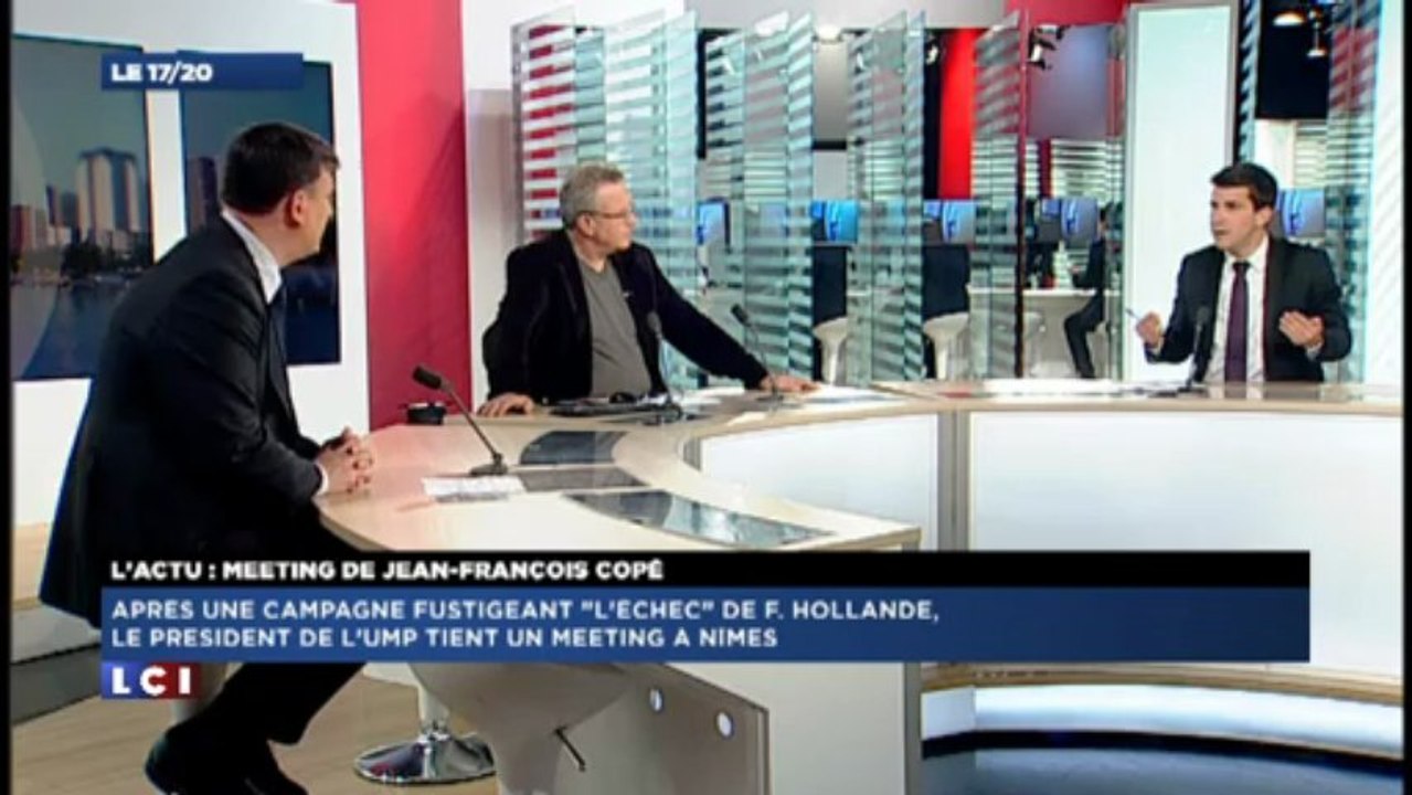 Débat B. Beschizza / M. Hanotin avant le discours de J.-F. Copé à Nîmes