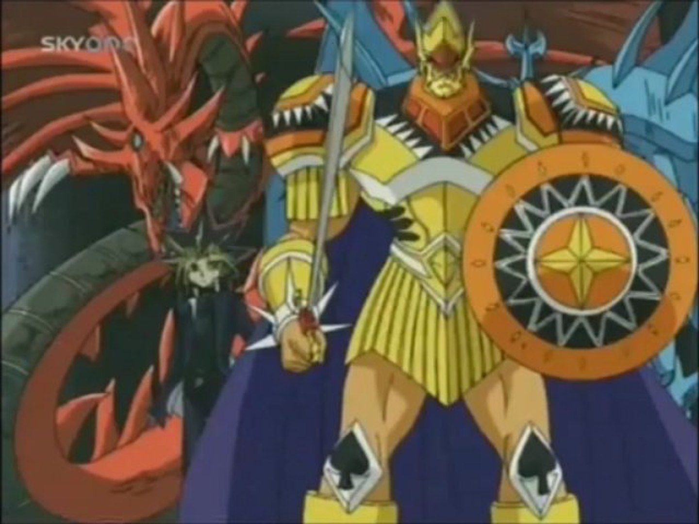 Yu-Gi-Oh Yugi summoning the egyptian gods - video Dailymotion
