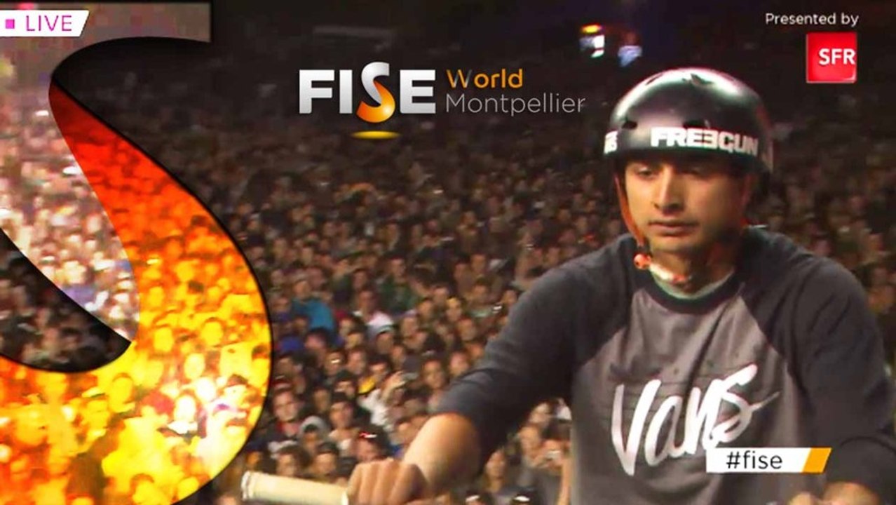 Finale BMX Freegun Air Spine Contest Pro - FR - FISE World Montpellier 2013