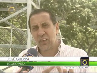 Economista José Guerra: Los venezolanos sienten pulverizado su sueldo por la inflación