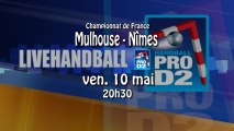 Mulhouse Sud Alsace / USAM Nîmes - Handball ProD2