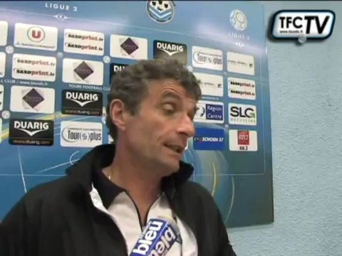 Réactions après la rencontre Tours FC - AC Arles