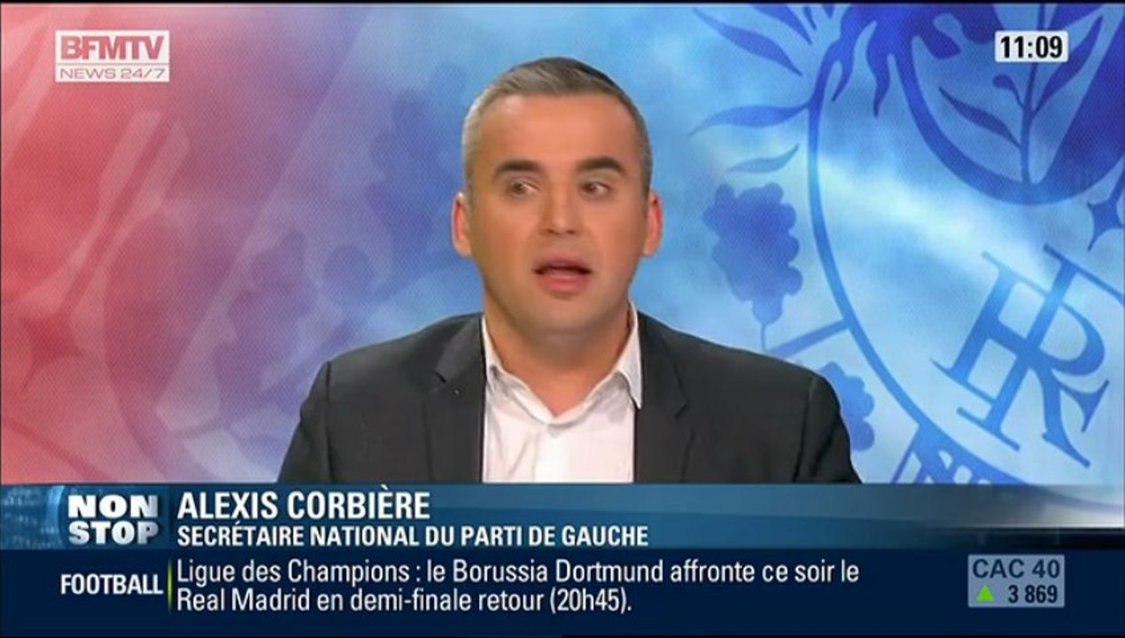 1 Mai 2013 Marine le Pen SONDAGES  30 Avril 2013 BFM TV