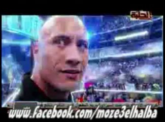 wrestlemania 29 بتعليق مذيع قناة الحلبة part 2