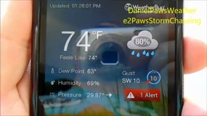 Cape Girardeau, MO  Clouds Growing In To Tunderstorms