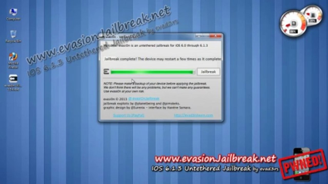 Latest IOS 6.1.4 / 6.1.3 Jailbreak Untethered Final Launch