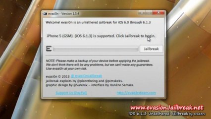 Jailbreak iOS 6, 6.1 / 6.1.3 iPhone 4, 3gs iPad 1, iPodTouch 4g