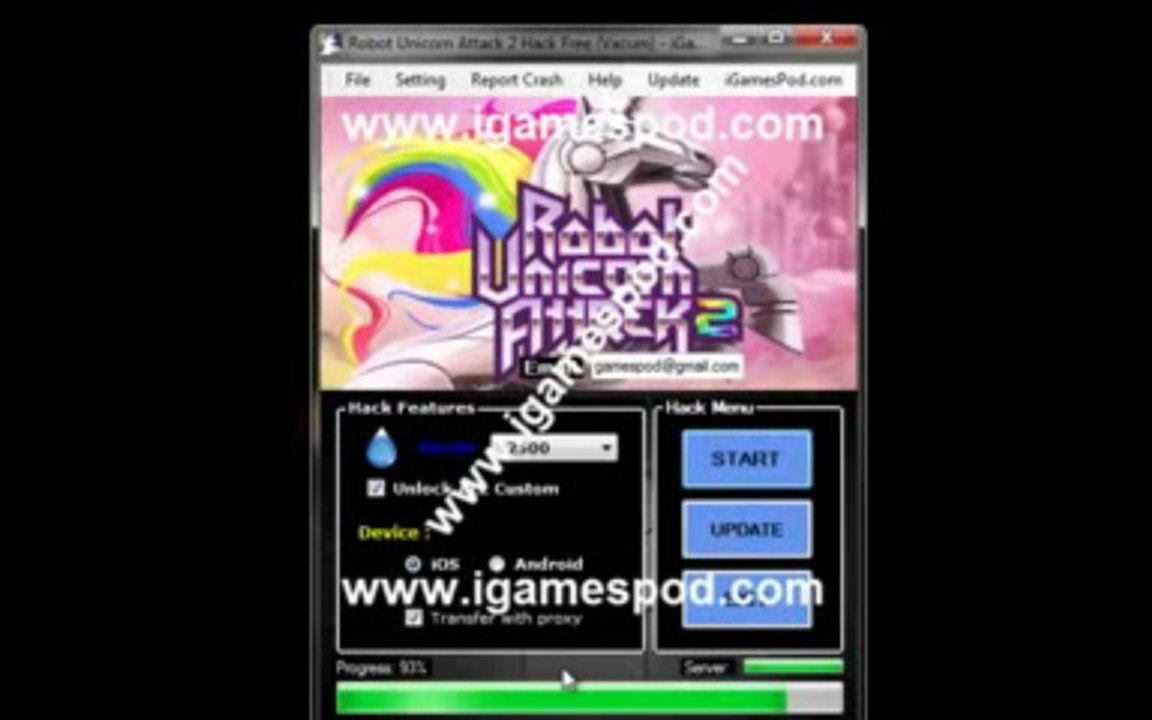 Robot Unicorn Attack 2 ¬ Hack Cheat FREE DOWNLOAD