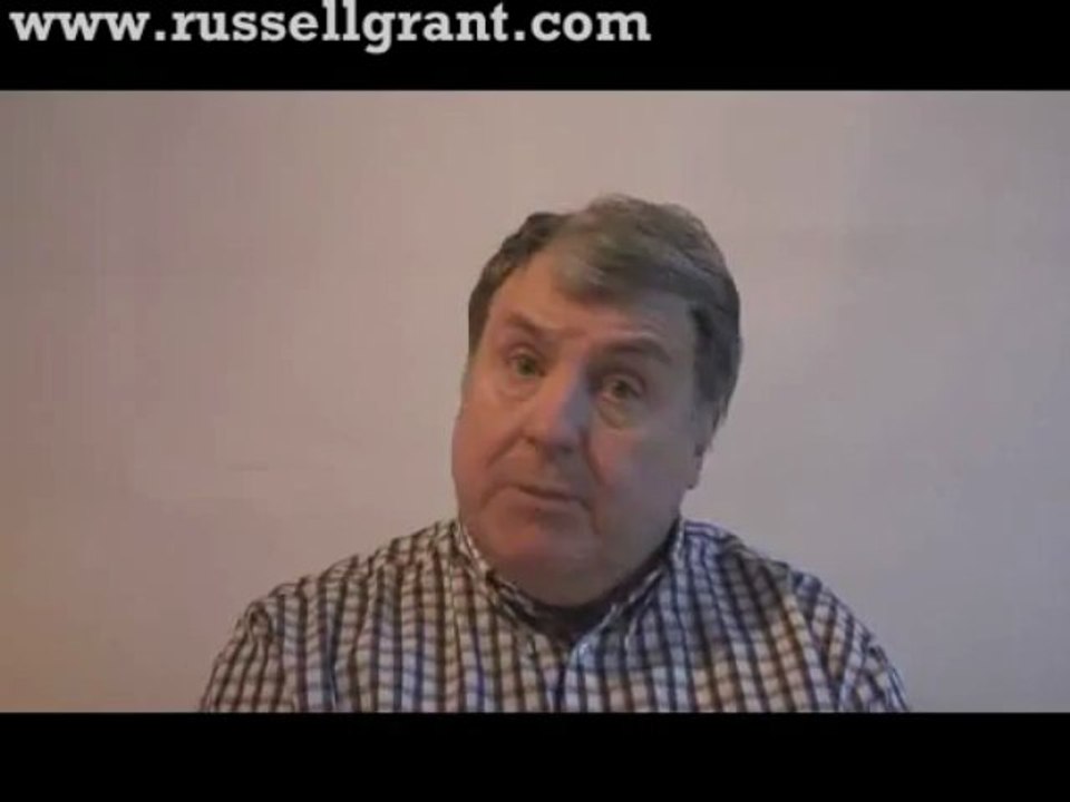 Russell Grant Video Horoscope Virgo May Saturday 11th 2013 www.russellgrant.com