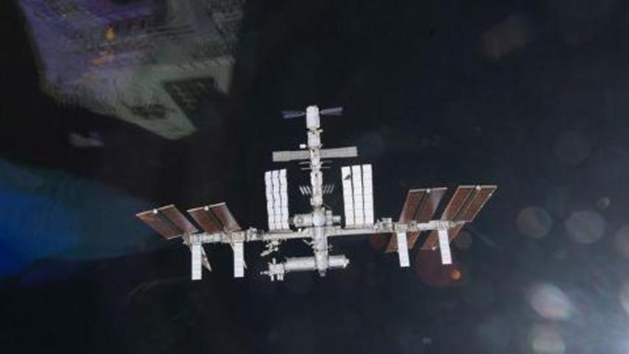 Space station cooling system leaking