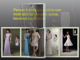 Abiti da mamma sposa
