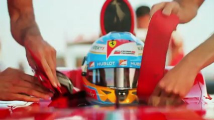 Autosital - Une Ferrari volante au grand prix d'Espagne