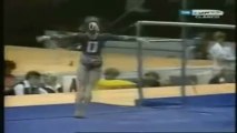 1977 Euros UB Mukhina perform Korbut Flip