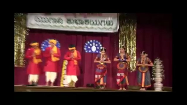 VIDYARANYA KANNADA KOOTA, CHICAGO, ILLINOIS: YUGADI 2013:DANCE: KODAGANA KOLI