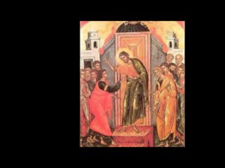 "ΤΩΝ ΘΥΡΩΝ ΚΕΚΛΕΙΣΜΕΝΩΝ"  ΗΧΟΣ Α΄