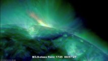 SOLAR ACTIVITY UPDATE: Big AR-11745 Flexing Magnetic Muscle (May11th,2013).