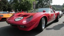 Autosital - Première étape du Grand Tour du cinquantenaire Lamborghini