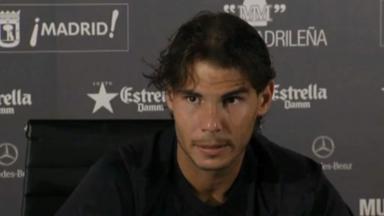 Madrid: Nadal: 'Hatte viel Glück gegen Ferrer'