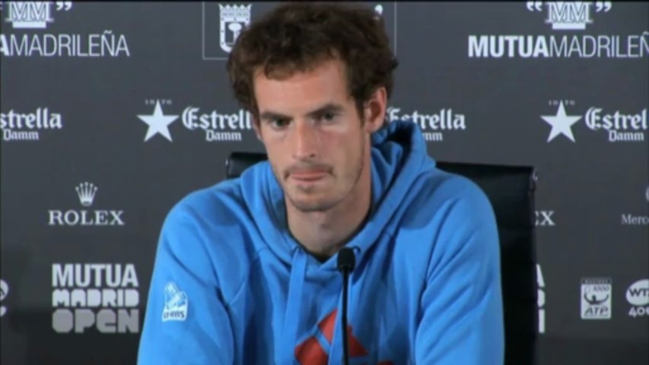 Madrid: Murray: 'Alles ziemlich anders hier'