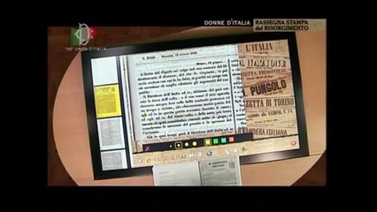 Roma - Rassegna stampa del Risorgimento - Donne d'Italia (10.05.13)