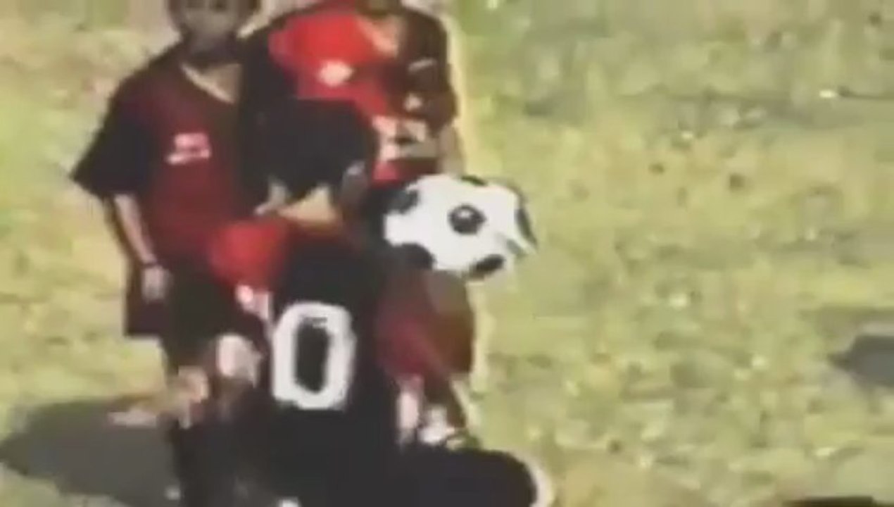 La vidéo de Lionel Messi enfant