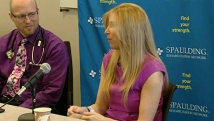 Boston bomb survivor speaks out about losing her leg