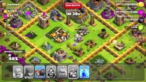 Clash of Clans - Golem Gameplay - 2 Attacks!