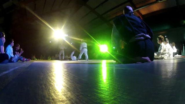 Shorinji Kempo à la soirée arts martiaux de Jouy le Moutier en 2013 - 2ème partie