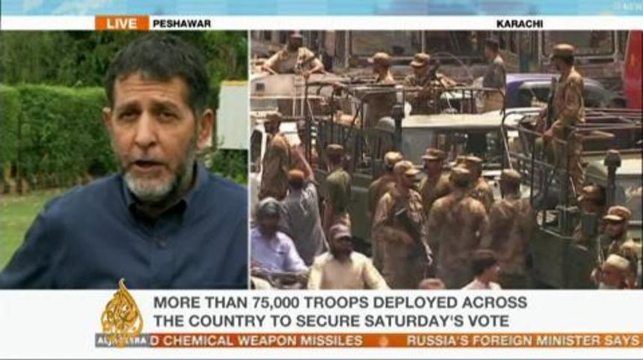 AJ's Kamal Hyder reports just ahead of Pakistani elections