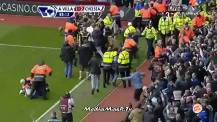 هدف تشيلسي الثاني في استون فيلا - الجولة 37